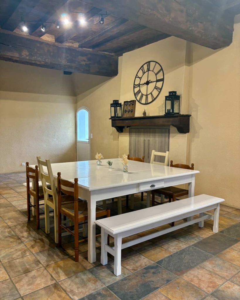 Salle à manger du manoir